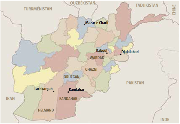Carte-Afghanistan