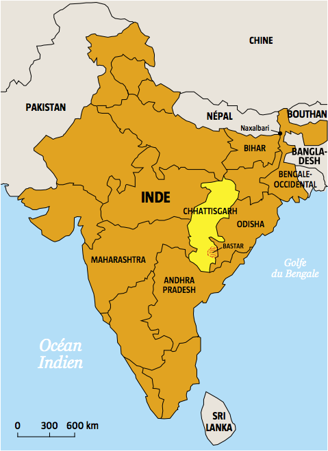 carte inde