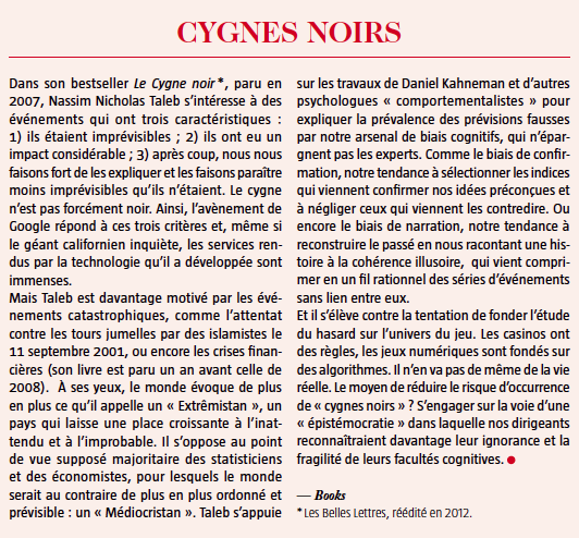 cygnes noirs